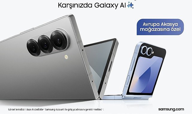  Samsung Akasya AVM’deki özel etkinliğinde herkesi yeni Galaxy Z Serisi’yle tanışmaya davet ediyor