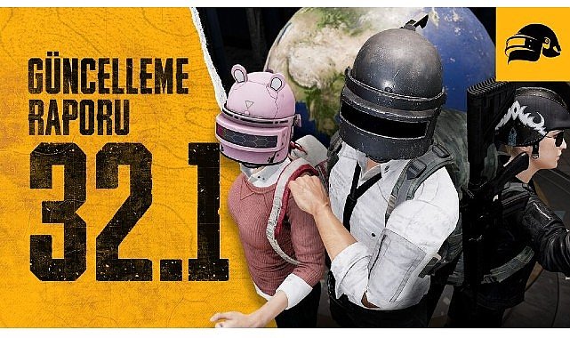 PUBG: Battlegrounds 32.1 Güncellemesi Şimdi Yayında