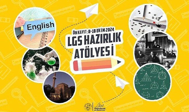  Saray Belediyesi’nden Ücretsiz LGS Hazırlık Atölyesi