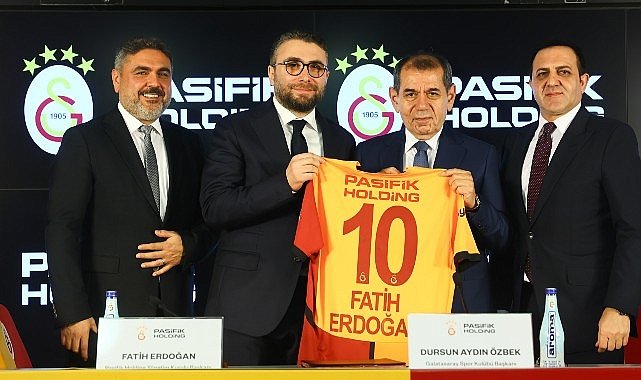  Pasifik Holding Galatasaray Futbol A Takımı’na forma sırt sponsoru oldu