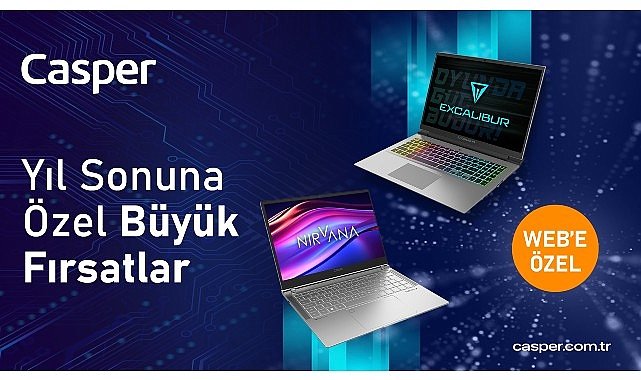  Yıl Sonuna Özel Büyük Fırsatlar Casper’da!