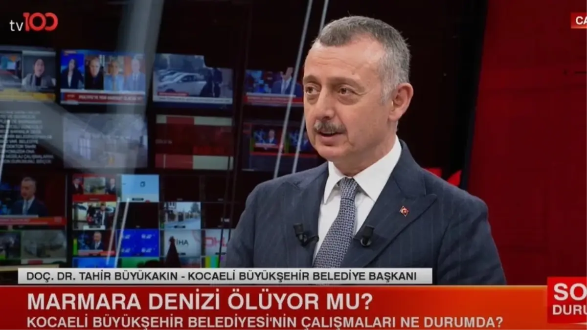  Kocaeli Büyükşehir Belediye Başkanı Büyükakın: ‘İstanbul Büyükşehir Belediyesi’nin arıtma tesisi yapması lazım’