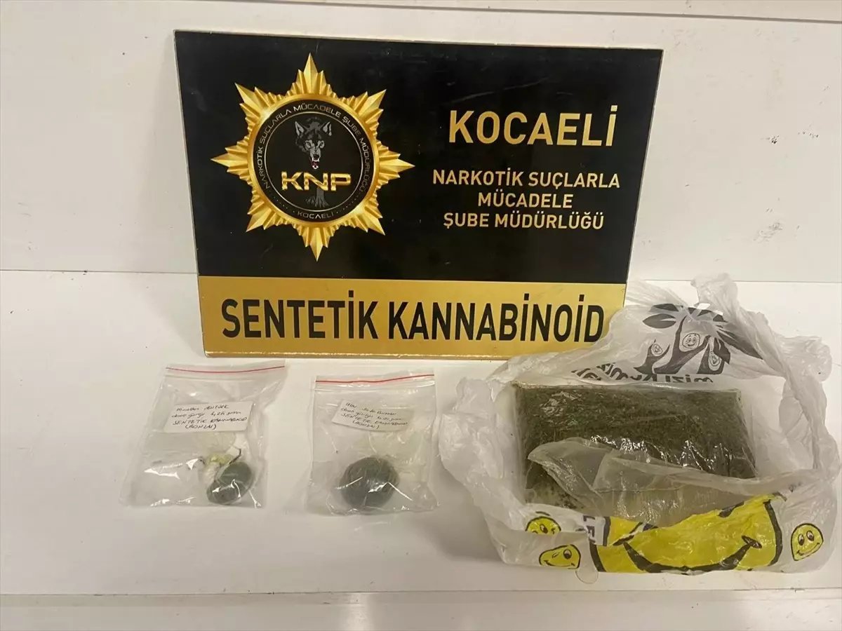  Kocaeli’de Uyuşturucu Operasyonunda 6 Tutuklama